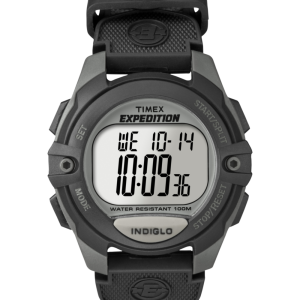 Expedition Chrono Alarm Timer 41mm Resin Strap Watch