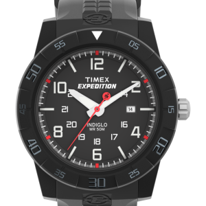 Expedition Rugged Core Analog 43mm Resin Strap Watch
