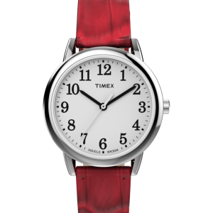 Easy Reader&reg; 30mm Leather Strap Watch