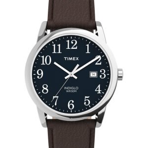 Easy Reader 38mm Leather Strap Watch