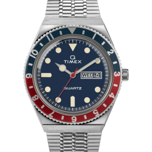 Q Timex Reissue 38mm Stainless Steel Bracelet Watch