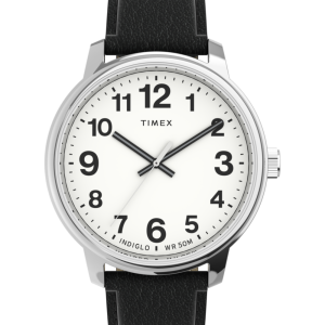 Easy Reader Bold 43mm Leather Strap Watch