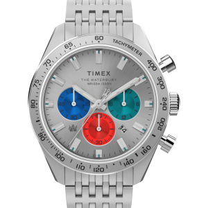 Waterbury Chronograph 41mm Stainless Steel Bracelet Watch