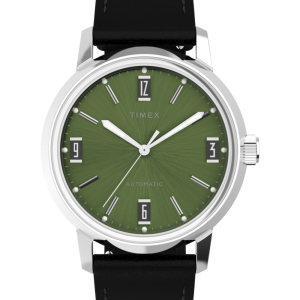 Marlin&reg; Automatic 40mm Leather Strap Watch