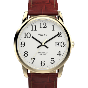 Easy Reader&reg; 35mm Leather Strap Watch&nbsp;