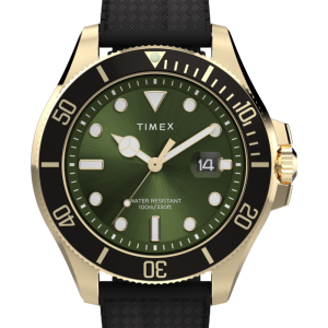 Harborside Coast 44mm Synthetic Rubber Strap Watch