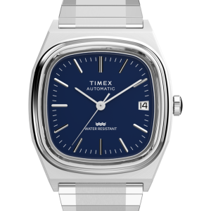 Timex&reg; Automatic 1983 E Line 34mm Stainless Steel Expansion Band Watch