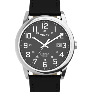 Easy Reader&reg; Classic 38mm Leather Strap Watch