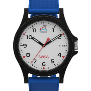 Timex Main Street NASA Artemis 40mm Silicone Strap Watch