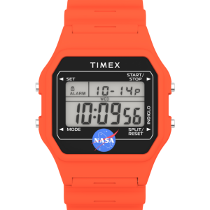 Timex Main Street NASA Artemis Digital 36mm Resin Strap Watch