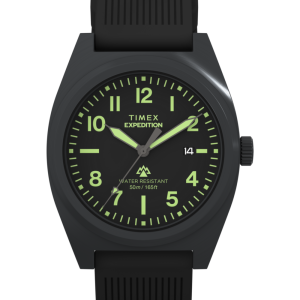 Expedition&reg; Capstone 39mm Silicone Strap Watch
