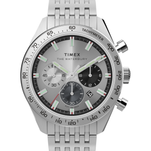 Waterbury Traditional Chronograph 41mm Stainless Steel Bracelet Watch&nbsp;
