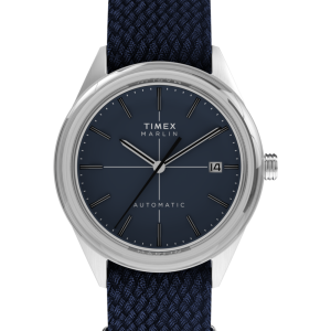 Marlin&reg; Jet Automatic 38mm Fabric Strap Watch