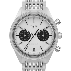 Marlin&reg; Jet Quartz Chronograph 40mm Stainless Steel Bracelet Watch