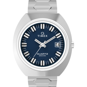 Q Timex&reg; 1972 Time Machine Reissue 39mm Stainless Steel Bracelet Watch