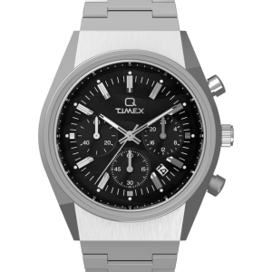 Q Timex&reg; Falcon Eye Chronograph 40mm Stainless Steel Bracelet Watch