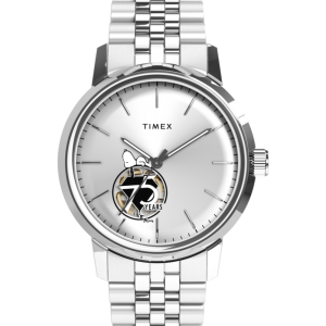 Peanuts&reg; x TimexMarlin&reg; Automatic 75th Anniversary 40mm Stainless Steel Bracelet Watch