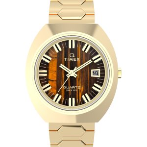 Q Timex&reg; 1972 Time Machine Reissue 39mm Stainless Steel Bracelet Watch