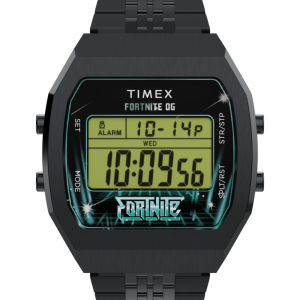 Timex x Fortnite T80 36mm Stainless Steel Bracelet Watch