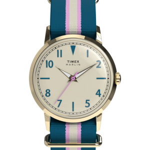 Marlin&reg; 34mm Fabric Strap Watch