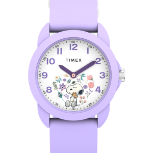 Peanuts&reg; x Timex Youth Spring 30mm Silicone Strap Watch