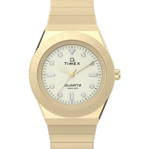 Q Timex&reg; Mini 30mm Stainless Steel Expansion Band Watch