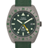 Expedition&reg; Pioneer Titanium Automatic GMT 41mm Fabric Strap Watch