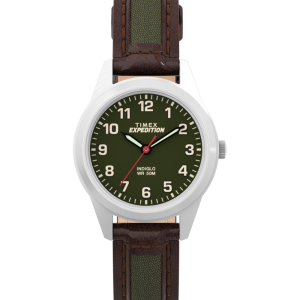 Expedition Field Mini 26mm Leather Strap Watch